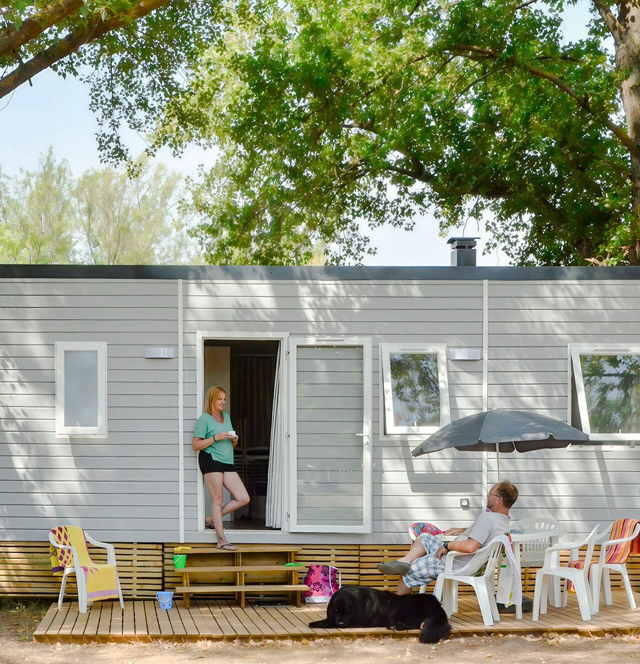 Camping plage de lorb