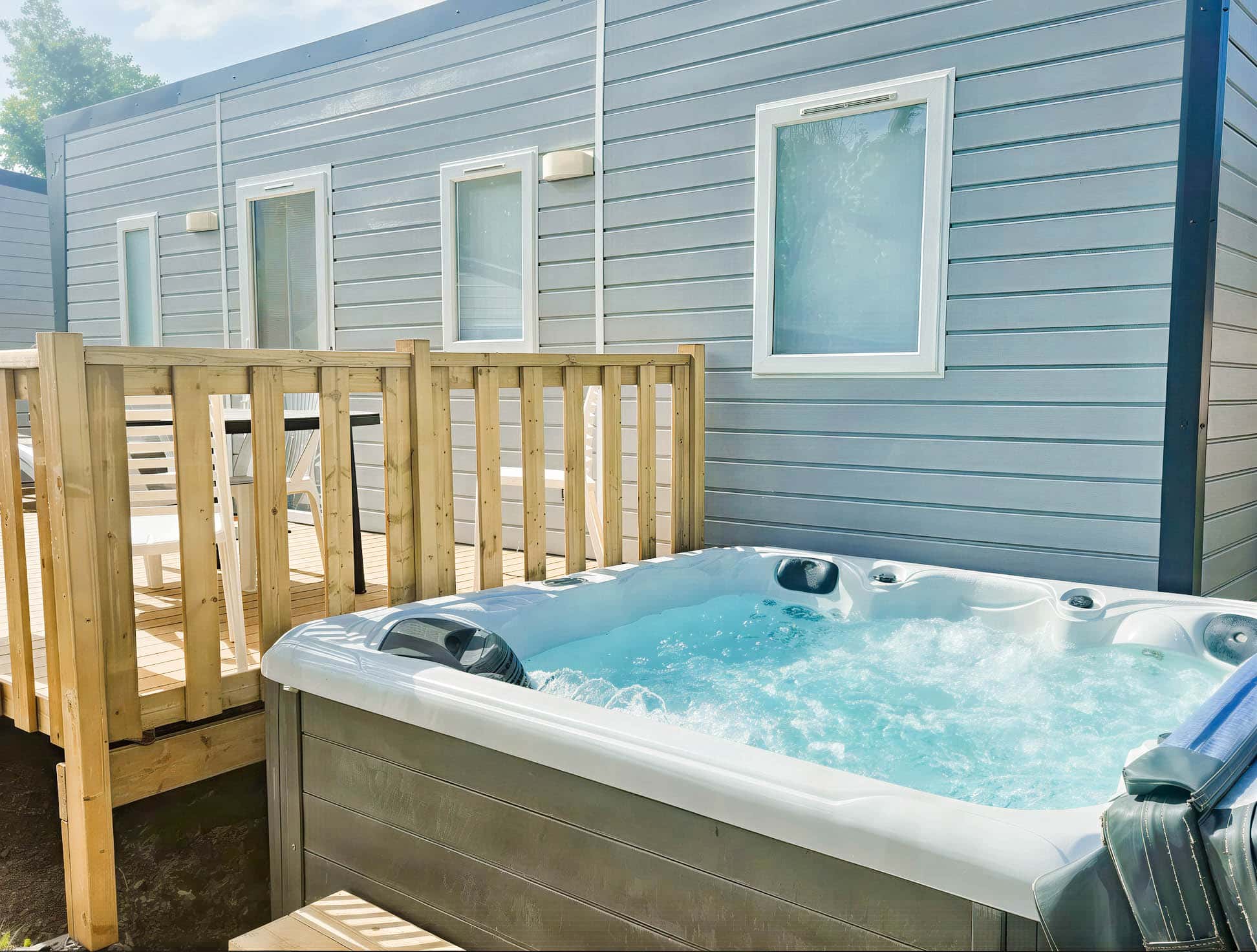 La Plage de l'Orb Mobil home 3