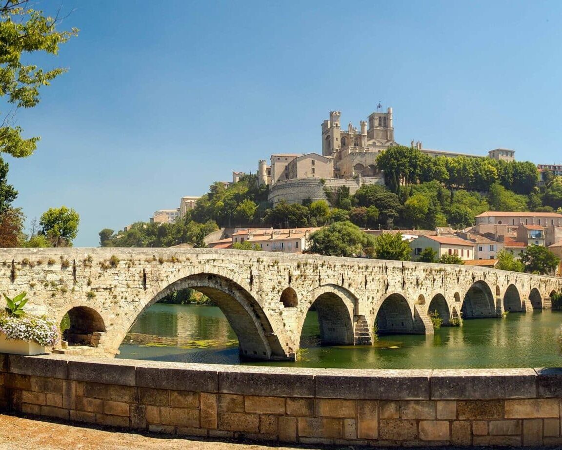panorama pont vieux à béziers