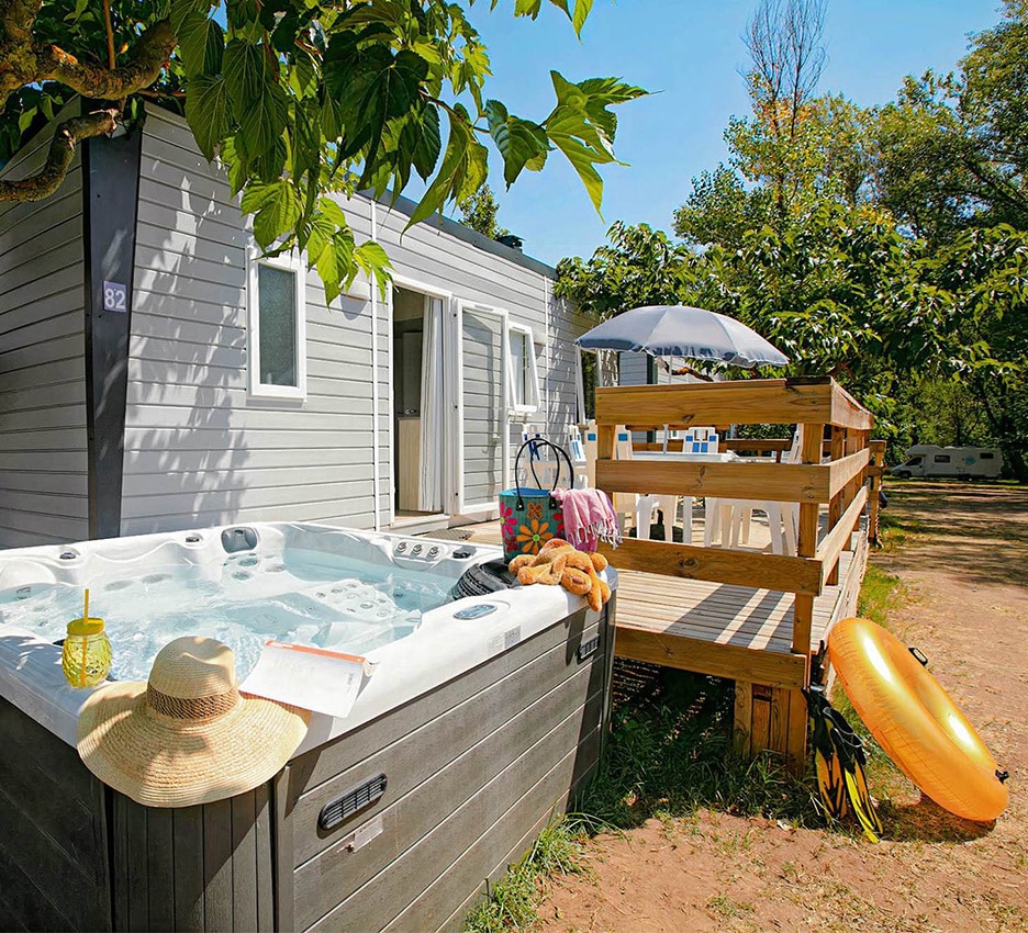 Mobil homes camping plage de lord