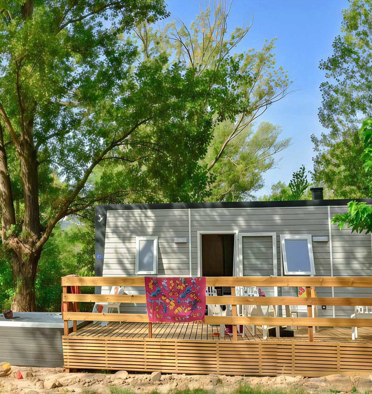locations camping la plage de lorb