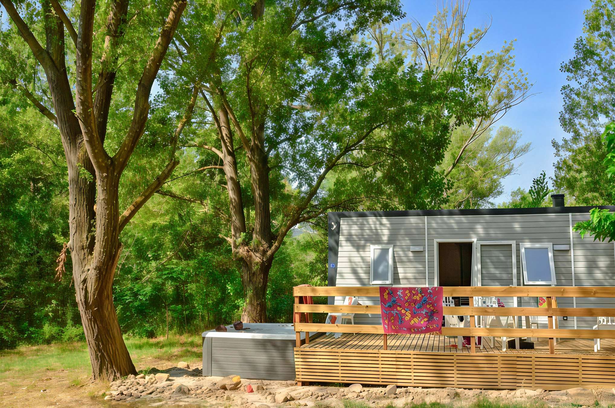 locations camping la plage de lorb
