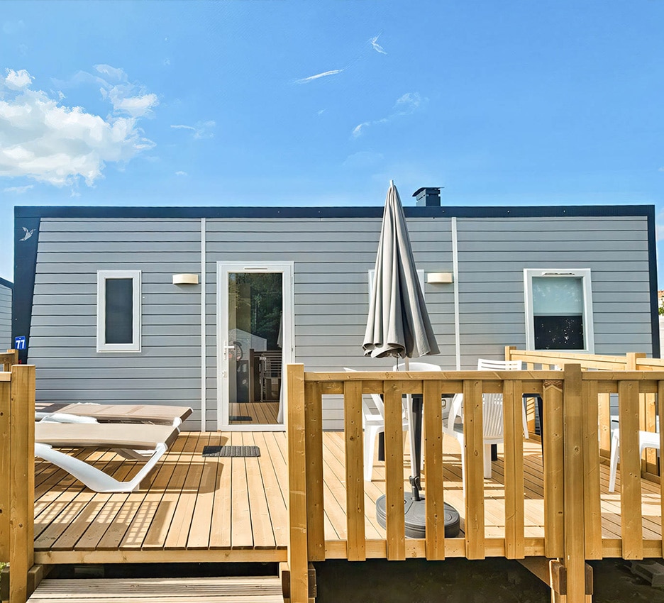 La Plage de l'Orb Mobil home 3 ch