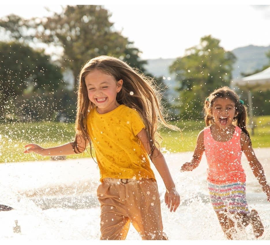 children playing